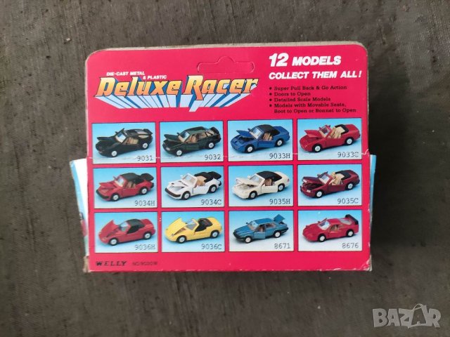 Продавам количка в кутия deluxe racer welly mercedes   , снимка 2 - Други - 34111253