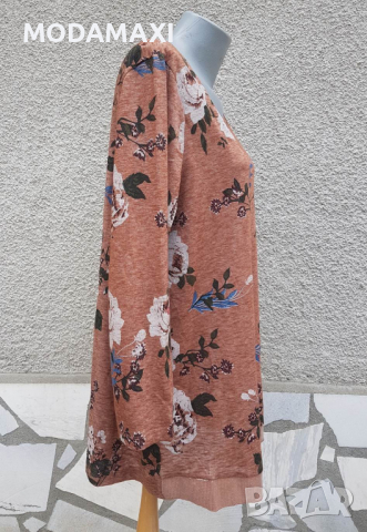 3XL Нова дълга блуза Mia Moda, снимка 5 - Блузи с дълъг ръкав и пуловери - 36333984