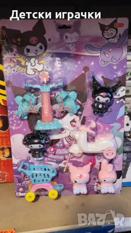 Комплект Фигурки Куроми Kuromi с аксесоари комплект , снимка 3 - Фигурки - 48636757