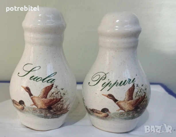 Порцеланов комплект за сол и пипер / нови - Финландия за 5 €вро