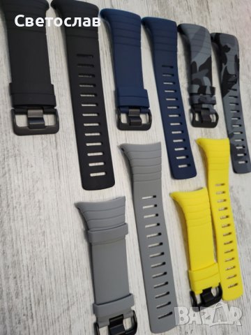 Каишка за Suunto Core All black, каишки, снимка 3 - Смарт гривни - 39420033