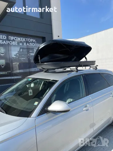 Автобокс (кутия, багажник) 480L – T188B Черен, снимка 3 - Аксесоари и консумативи - 56051515