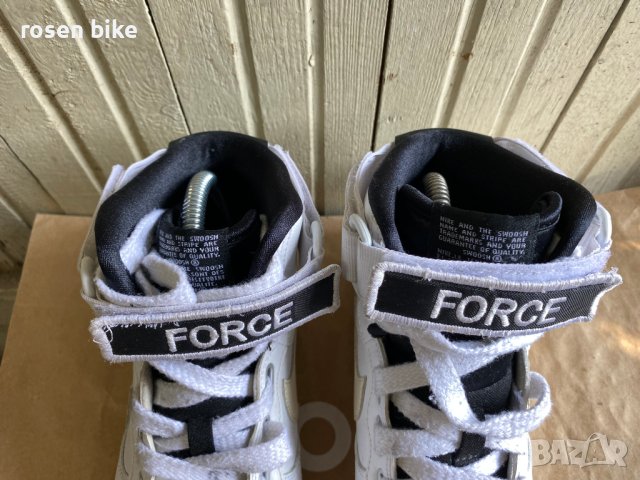 ''Nike Air Force 1 High Utility White Light Cream''оригинални маратонки 38.5 номер, снимка 5 - Маратонки - 41651741