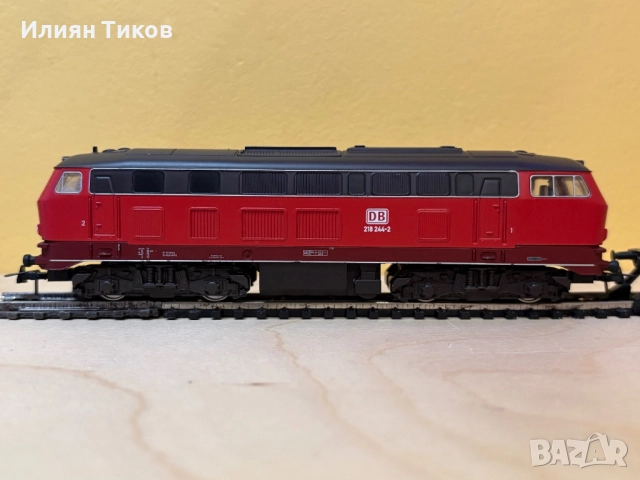 Локомотив Piko BR 218 DB аналогов, мащаб 1:87 HO влак, снимка 3 - Влакчета, самолети, хеликоптери - 52887365