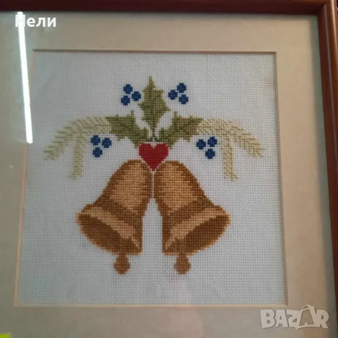 Гоблен с Коледен мотив, снимка 2 - Гоблени - 48097901