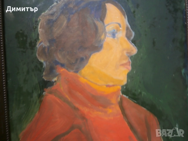 Картина двустранна Д.Бонева, снимка 2 - Картини - 53655292