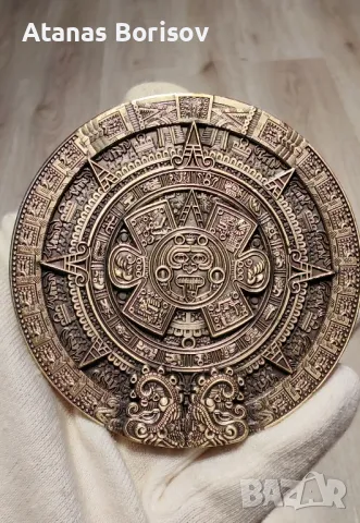 Медал/Плакет на Маите. Календар на Маите, снимка 5 - Колекции - 49850334