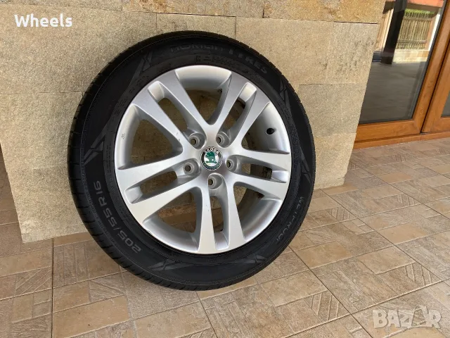 16" 5x112 Skoda Draconis Original , снимка 5 - Гуми и джанти - 56244652