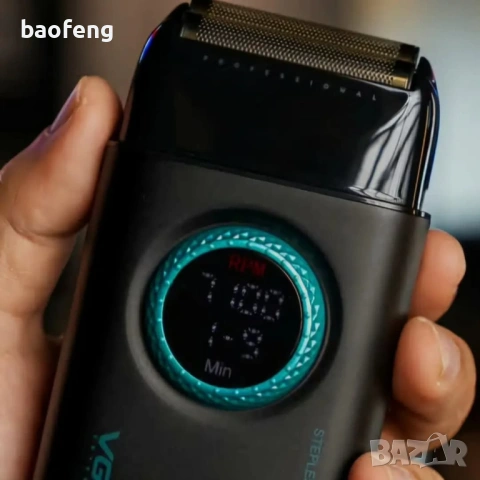 Нов 32 части VGR Stepless 4 в 1 за барбер / фризьори Професионален комплект машинки за подстригване , снимка 3 - Фризьорски принадлежности - 53525179