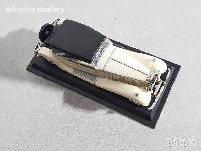 Метална количка BUGATTI ROYALE 1927 Del Prado 1/43, снимка 5 - Колекции - 38962837