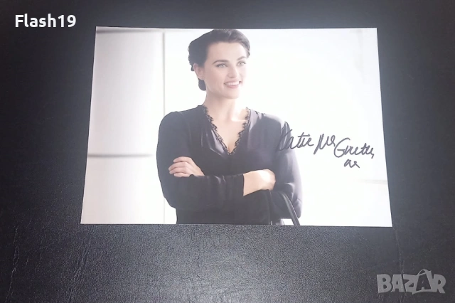 ☀️ Личен автограф Кейти Макграт (Katie McGrath) - Supergirl  ☀️, снимка 2 - Колекции - 53751903