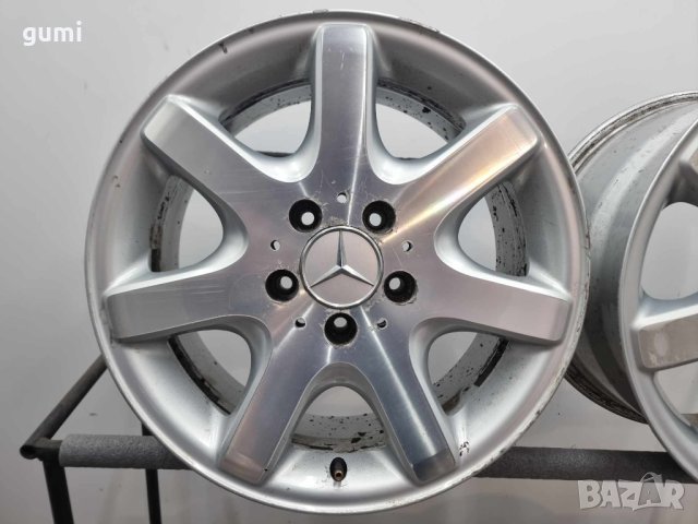 4бр 16ски джанти за Mercedes 5х112мм. A160135, снимка 3 - Гуми и джанти - 44255245