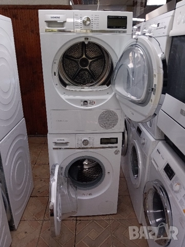 Комплект пералня и сушилня Сименс Siemens IQ 890 A+++ Made in Germany Гаранция!, снимка 8 - Перални - 51764057