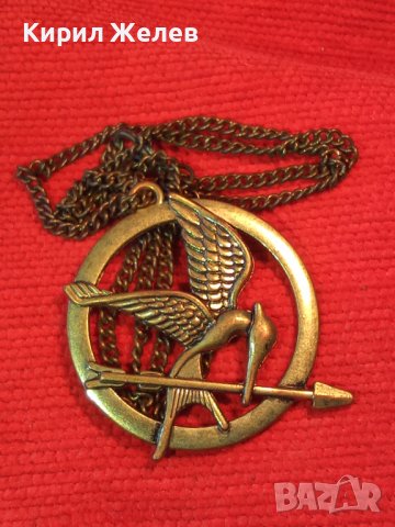 ФИГУРАЛЕН НЕО - ГОТИКА МЕСИНГОВ АРТ МЕДАЛЬОН с ВЕРИЖКА 25187