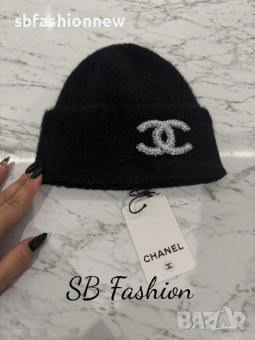 Chanel шапка топ изработка, снимка 2 - Шапки - 53196147