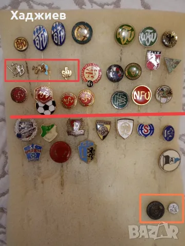 Германски футболни и спортни значки , снимка 2 - Колекции - 46098120