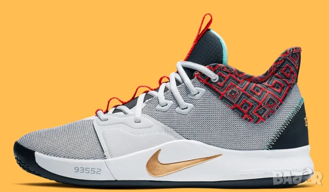 маратонки Nike PG 3 BHM Multicolor номер 44 ,5-45 - Пол Джордж, Jordan Kobe