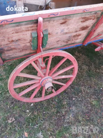 Стара каруца, снимка 5 - Декорация за дома - 49081764