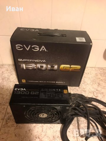 Захранване EVGA SuperNOVA 1300 G2, 80+ GOLD 1300W, Fully Modular