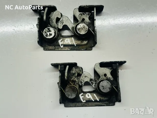 Брави за капак ОРИГИНАЛНИ за BMW БМВ 3та серия Е90 Е91 7115229  2008, снимка 2 - Части - 47851336