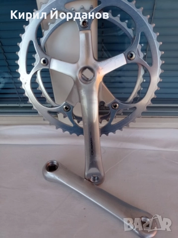 Ретро японски шосеен курбел Шимано , снимка 2 - Части за велосипеди - 51595090