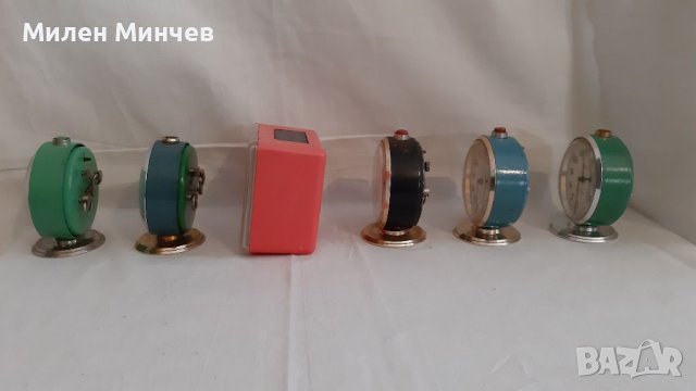 Руски ретро будилници Слава, Slava - 6 броя за 90 лева , снимка 10 - Антикварни и старинни предмети - 41772578