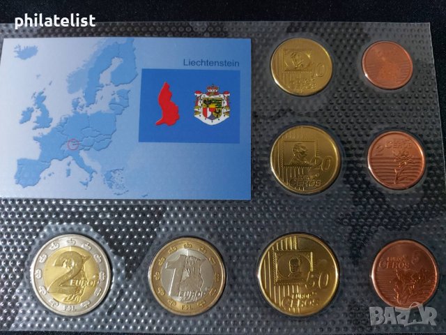 Пробен Евро Сет - Лихтенщайн 2004 #2, снимка 2 - Нумизматика и бонистика - 44265464