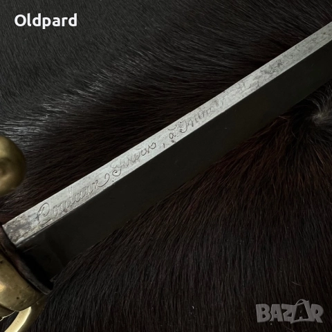 Бойна сабя (кутлас), пехотна, модел от An-IX 1802 г. (1824-1830), снимка 6 - Антикварни и старинни предмети - 51905018