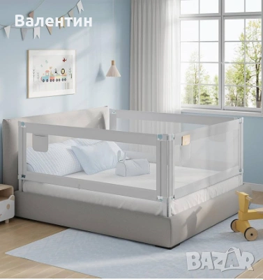 Предпазна преграда за легло за бебета, снимка 2 - Други - 53338332