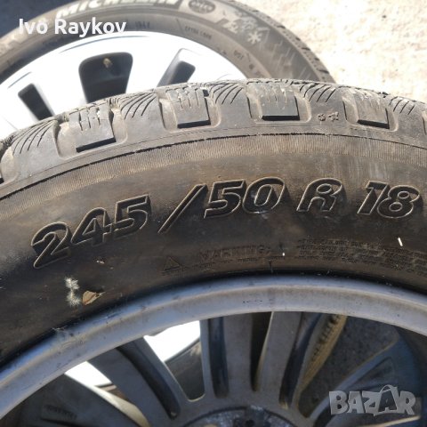 BMW F01 Джанти със зимни гуми.18ки, снимка 6 - Гуми и джанти - 42494508