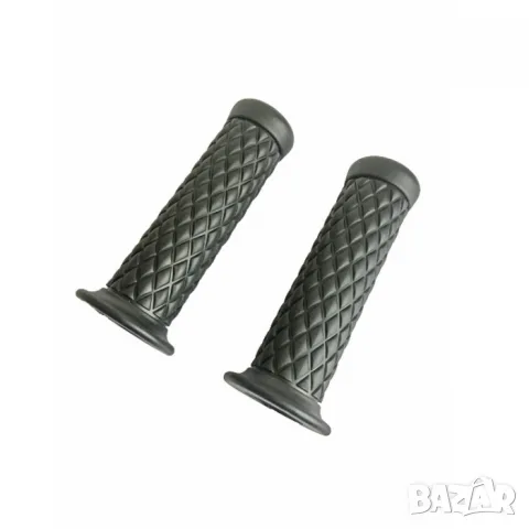 Черни силиконови ръкохватки за мотор 20 и 24 mm