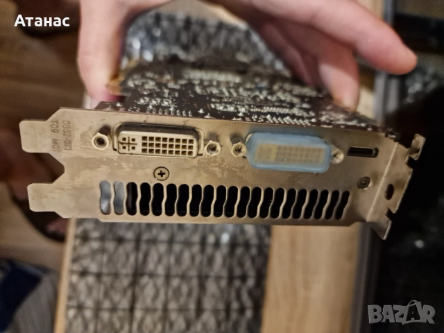 2 бр. видеокарти за ретрогейминг Asus GTX 465 1GB DDR5 + EVGA GTX 460 1024MB FPB 1GB GDDR5 , снимка 16 - Видеокарти - 51690878