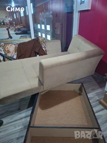 Разтегателен ъглов диван , снимка 2 - Дивани и мека мебел - 53504060
