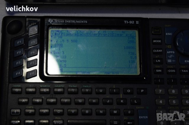 Колекционерски инженерен калкулатор texas instrument TI-92 II, снимка 3 - Друга електроника - 41041047