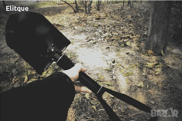 Многофункционална сгъваема градинска лопата от стомана, снимка 5 - Други стоки за дома - 52861317