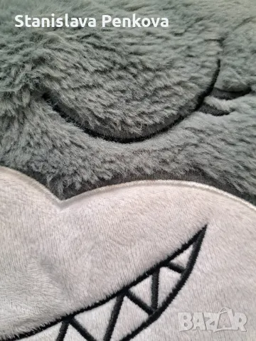 Детски спален чувал с възглавница - акула, снимка 6 - Спални чували за бебета и деца - 48227596