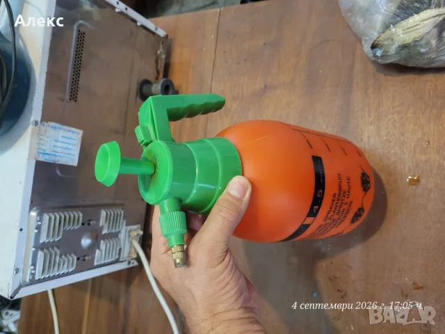 ръчна градинска пръскачка с предварително напомпване (Pressure Sprayer), снимка 4 - Градинска техника - 55958249