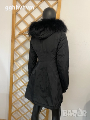 Яке с естествен косъм на качулката, снимка 6 - Якета - 52875107