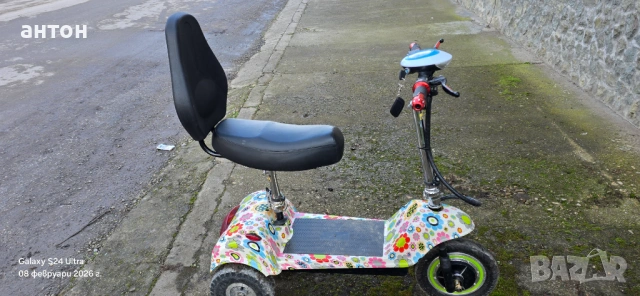 Електрическа Триколка , снимка 6 - Инвалидни колички - 53569518