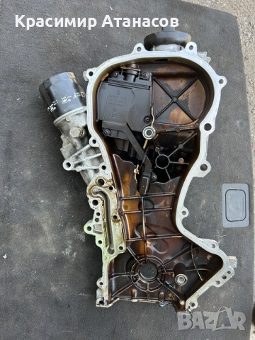 03C109211BQ. Капак ангренажна верига за Vw голф 6 бензин 1.4 TSI. 122кс. 2010г, снимка 3 - Части - 55905357