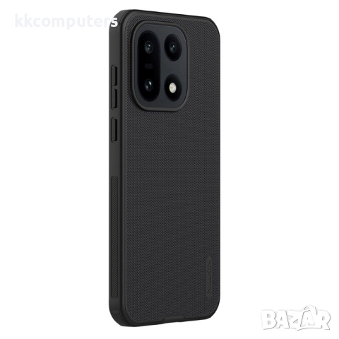 NILLKIN Frosted Shield калъф за OnePlus 15 5G- твърд матов PC гръб, Вкл.Протектор, Черен, снимка 3 - Калъфи, кейсове - 52607315