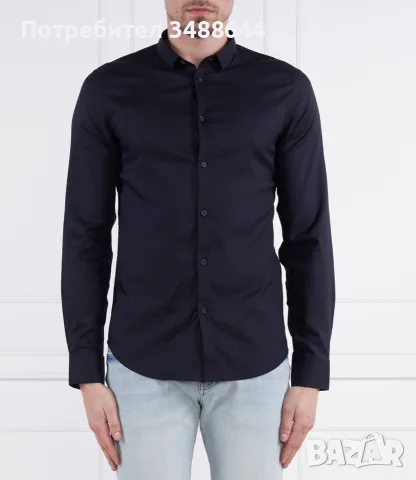 Мъжка риза Armani Exchange, снимка 7 - Ризи - 55925875