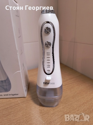 Иригатор за уста H20floss HF-6, 5 дюзи, 5 степени на налягане, Резервоар 300 мл, снимка 6 - Други стоки за дома - 52485994