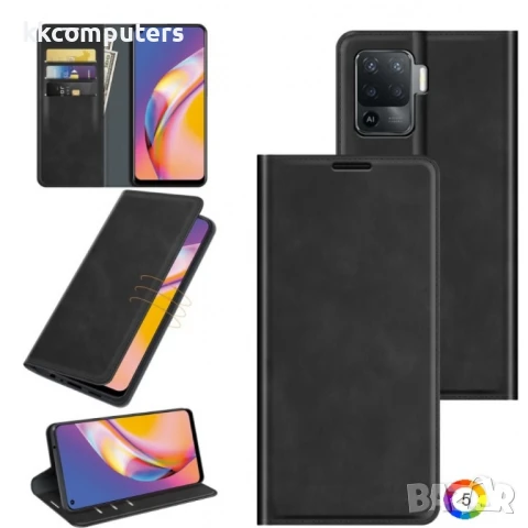 Oppo Reno5 Lite / A94 DUX DUCIS Кожен Калъф и Протектор, снимка 5 - Калъфи, кейсове - 51349210