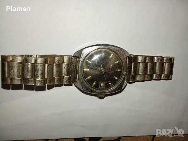 Стар съветски мъжки механичен ръчен часовник Ракета , снимка 1