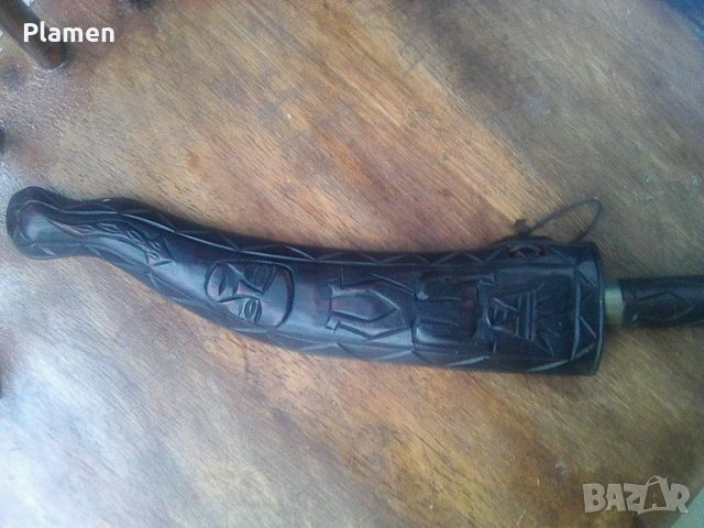 Ритуален нож сувенир африкански, снимка 2 - Ножове - 39047682