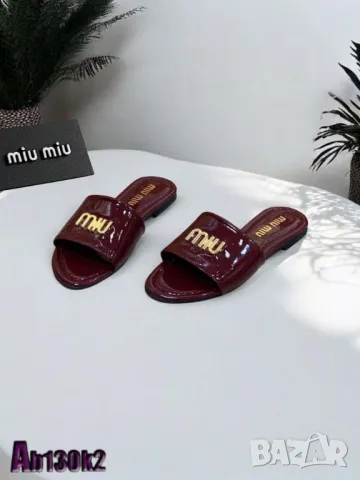 чехли miu miu, снимка 4 - Чехли - 50416661