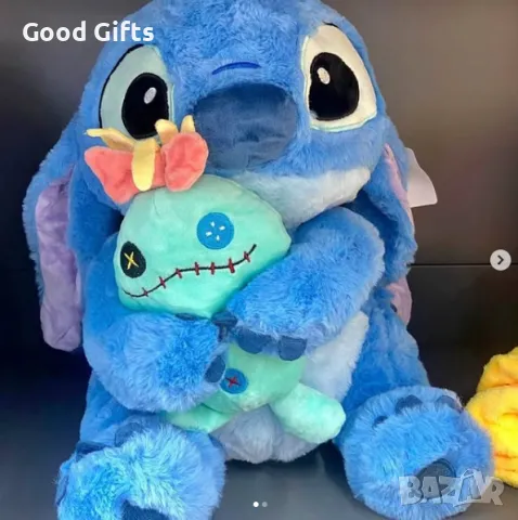 Голям плюшен Стич с извънземно, 60см, Плюшени играчки Лило и Стич, снимка 5 - Плюшени играчки - 48502236