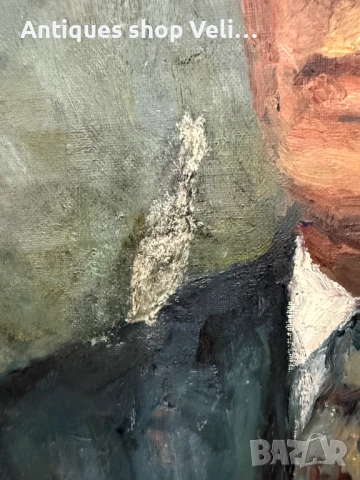 Картина с рамка/портрет/платно №7245 , снимка 3 - Антикварни и старинни предмети - 51118982