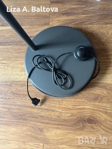 Лампион - стоящ - сив - Икеа- HEKTAR, снимка 5 - Други - 53692601